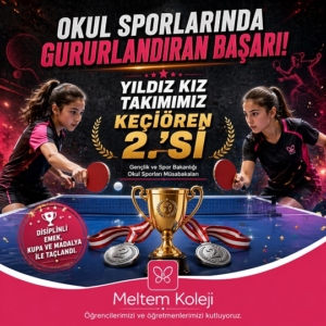 Masa Tenisinde Büyük Başarı